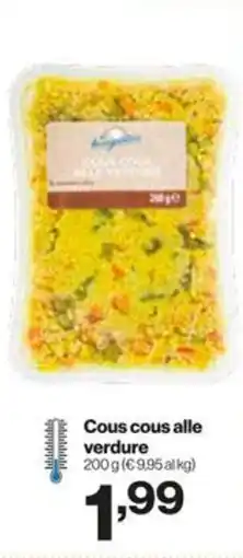 In'S Mercato Cous cous alle verdure offerta