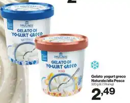 In'S Mercato Gelato yogurt greco Naturale/alla Pesca offerta