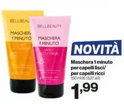 In'S Mercato Maschera 1 minuto per capelli lisci/ per capelli ricci offerta