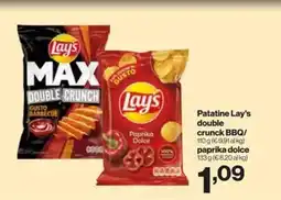 In'S Mercato Patatine Lay's double crunck BBQ/ paprika dolce offerta