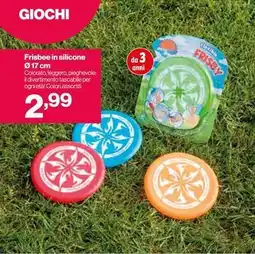 In'S Mercato GIOCHI Frisbee in silicone offerta