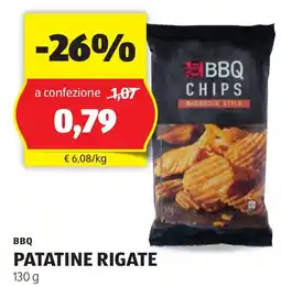ALDI BBQ Patatine rigate offerta