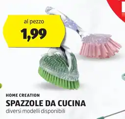 ALDI Home creation spazzole da cucina offerta