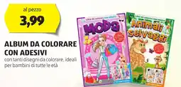 ALDI Album da colorare con adesivi offerta
