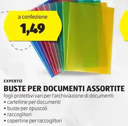 ALDI Expertiz buste per documenti assortite offerta