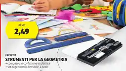 ALDI Expertiz strumenti per la geometria offerta