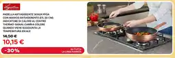Su tutta la linea ramata padella antiaderente senza pfoa con manico antiaderente es. indicatore di calore al centro
