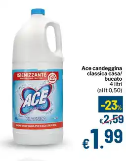 Qui Discount Ace candeggina classica casa/ bucato offerta