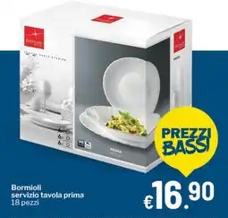 Qui Discount Bormioli servizio tavola prima offerta