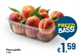 Qui Discount Pesca gialla offerta