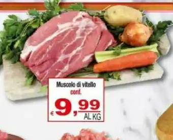 CTS Supermercati Muscolo di vitello offerta