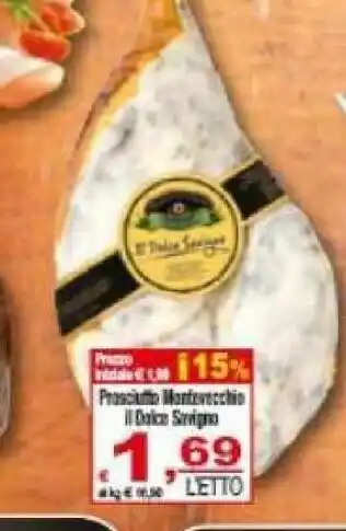 CTS Supermercati Prosciutto offerta