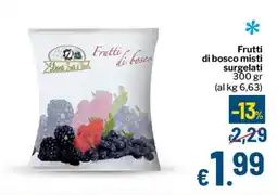 Qui Discount Frutti di bosco misti surgelati offerta