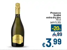 Qui Discount Prosecco Scalini extra dry doc offerta