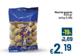 Qui Discount Noci in guscio offerta