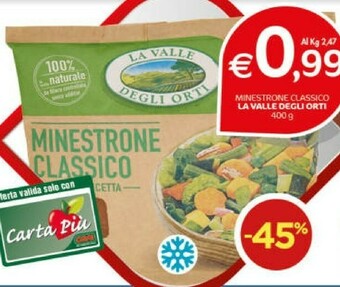 Crai La valle degli orti - minestrone classico offerta