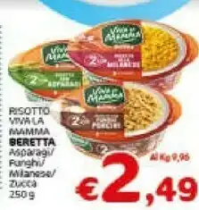 Crai Beretta - viva la mamma i risotti con asparagi 250 g(ml) offerta