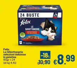 Qui Discount Felix Le Ghiottonerie selezioni deliziose in gelatina offerta