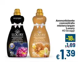 Qui Discount Ammorbidente concentrato mistery/argan Luxury offerta
