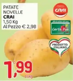 Crai Patate novelle CRAI offerta