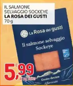Crai Il salmone selvaggio sockeye LA ROSA DEI GUSTI offerta