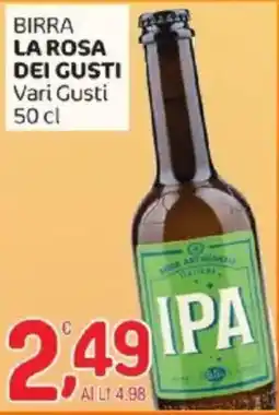Crai Birra LA ROSA DEI GUSTI offerta