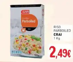 Crai Riso parboiled CRAI offerta