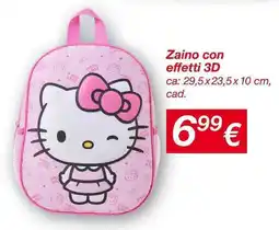 KiK Zaino con effetti 3D offerta