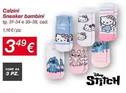 KiK Calzini Sneaker bambini offerta