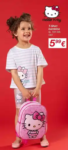 KiK Hello Kitty T-Shirt bambina offerta
