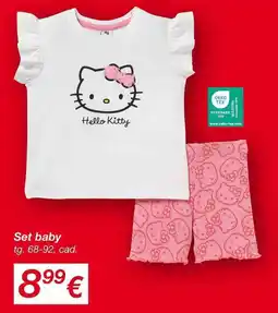 KiK Hello Kitty Set baby offerta