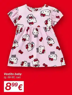 KiK Hello Kitty Vestito baby offerta