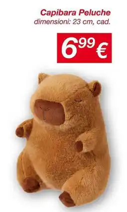 KiK Capibara Peluche offerta