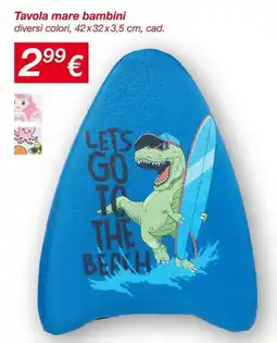 KiK Tavola mare bambini offerta