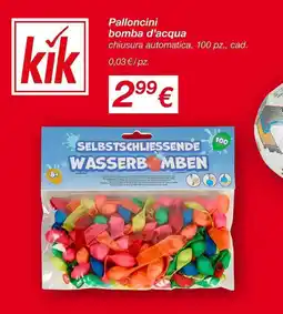 KiK Palloncini bomba d'acqua offerta