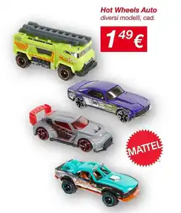 KiK Hot Wheels Auto offerta
