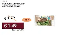 Prezzemolo e Vitale Bonduelle spinacino contadino offerta