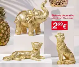 KiK Elefante decorativo offerta