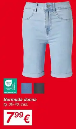 KiK Bermuda donna offerta