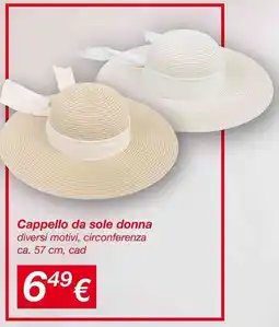 KiK Cappello da sole donna offerta