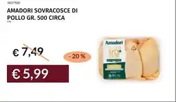 Prezzemolo e Vitale Amadori sovracosce di pollo offerta
