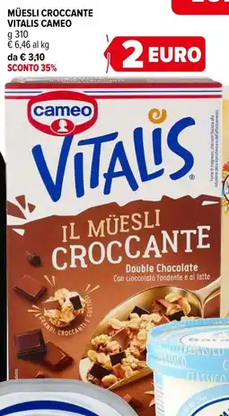 Iperal Müesli croccante vitalis CAMEO offerta