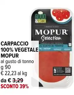 Iperal Carpaccio good greek MOPUR offerta