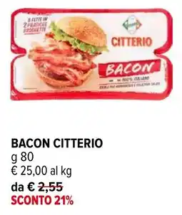 Iperal Bacon CITTERIO offerta