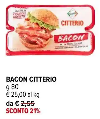 Iperal Bacon CITTERIO offerta
