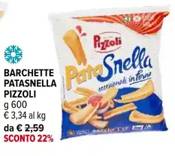 Iperal Barchette patasnella PIZZOLI offerta