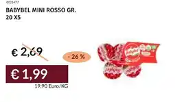 Prezzemolo e Vitale Babybel mini rosso offerta
