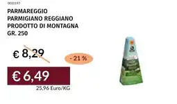 Prezzemolo e Vitale Parmareggio parmigiano reggiano prodotto di montagna offerta