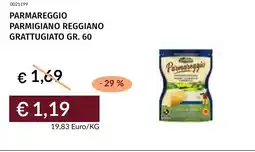 Prezzemolo e Vitale Parmareggio parmigiano reggiano grattugiato offerta