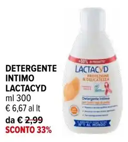 Iperal Detergente intimo LACTACYD offerta